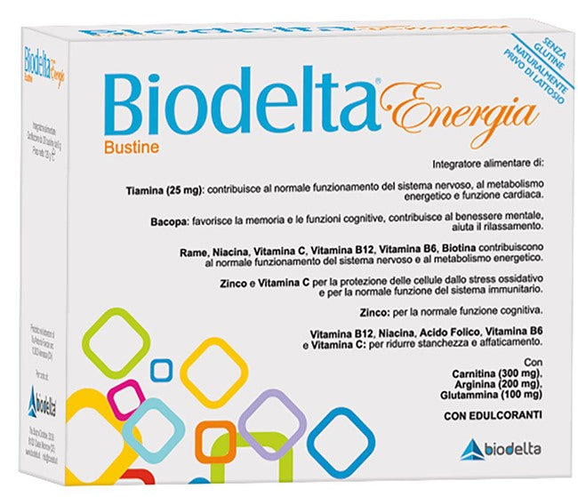 biodelta biodelta energia 20 bustine biodelta