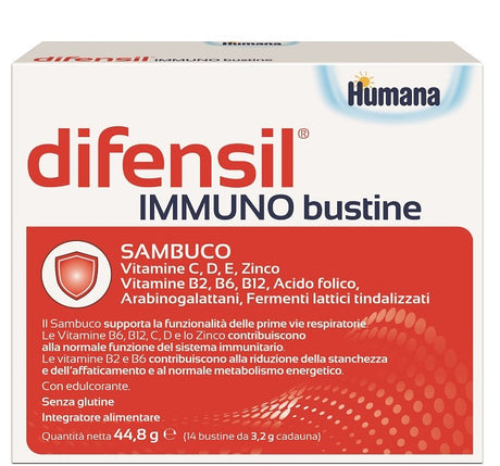 humana italia difensil immuno bustine 14 bustine difensil ean 8031575653270