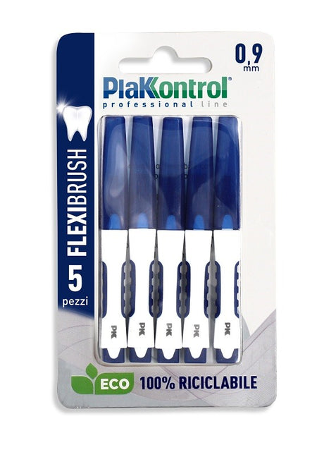 ideco plakkontrol flexibrush scovolini interdentali 09 5 pezzi plakkontrol ean 8019029003017