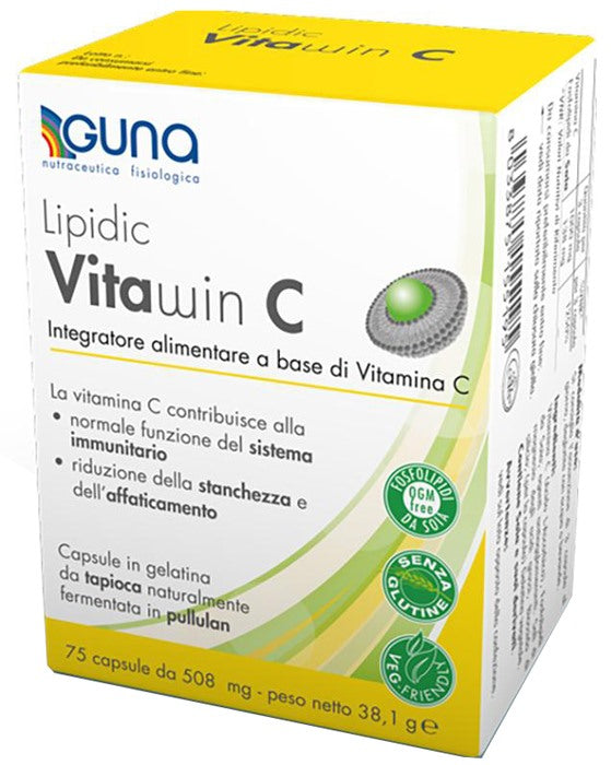 guna lipidic vitawin c vitamina c 75 capsule guna ean 8033875155195
