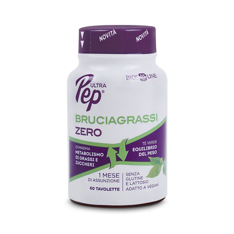 bios line ultra pep bruciagrassi zero 60 tavolette ultra pep ean 8030243028068