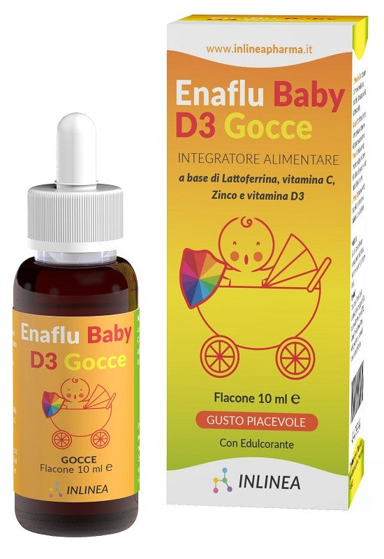 inlinea enaflu baby d3 gocce 10 ml