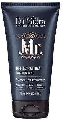 zeta farmaceutici euphidra mr gel rasatura trasparente 150 ml euphidra ean 8056772637045