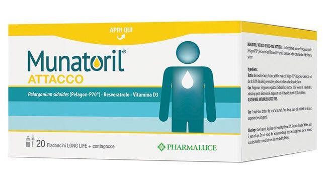 pharmaluce elp munatoril attacco 20 flaconcini pharmaluce