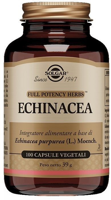 solgar italia echinacea 100 capsule vegetali solgar ean 0033984010376