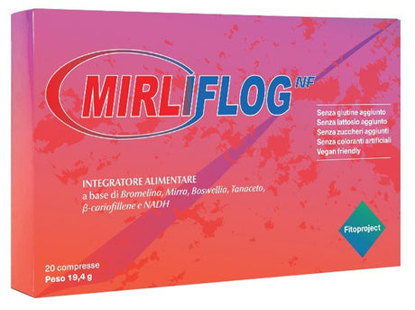 fitoproject mirliflog 20 compresse nuova formulazione fitoproject