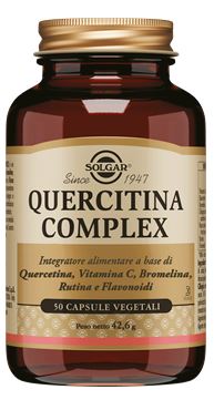 solgar italia quercitina complex 50 capsule vegetali solgar ean 0033984010581