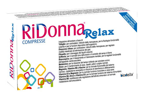 biodelta ridonna relax 30 compresse biodelta