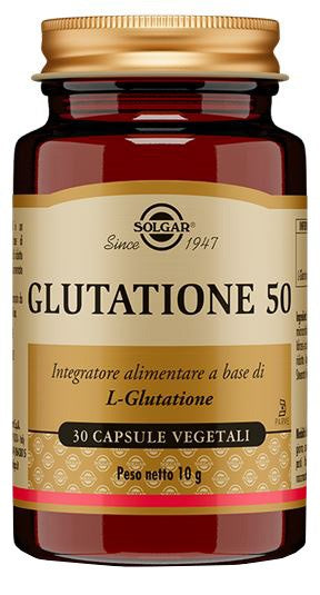 solgar italia glutatione 50 30 capsule vegetali solgar ean 0033984011298