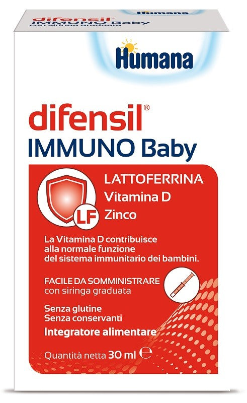 humana italia difensil immuno baby 30 ml difensil ean 8031575655755