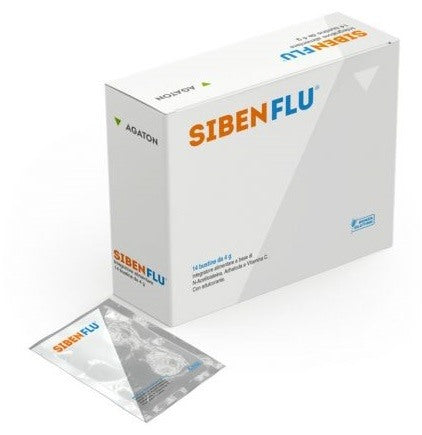 agaton siben flu 14 bustine da 4 g agaton