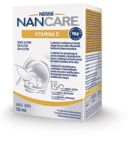 nestle infant nancare vitamina d gocce 10 ml ean 8000300416435