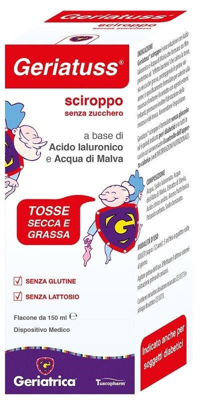 tuscopharm srl geriatuss sciroppo 150 ml ean 8057506980161