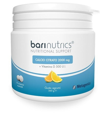 metagenics belgium barinutrics calcio citrato arancia limone ita 90 compresse ean 5400433216705