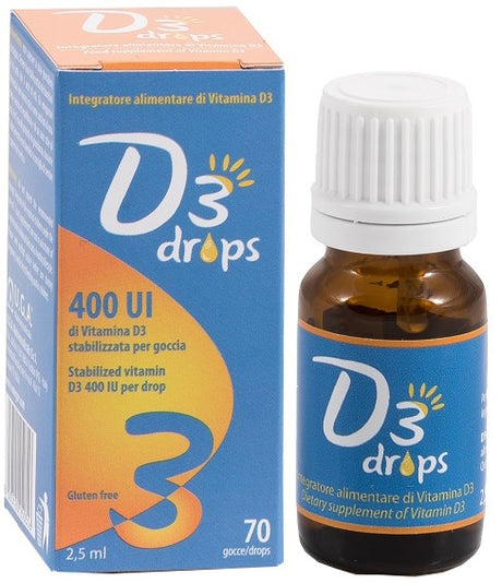u g a nutraceuticals srl d3 drops 400 ui flaconcino 25 ml ean 8033120250316