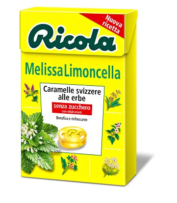 ricola ricola melissa limoncella senza zucchero 50 g ean 7610700901021