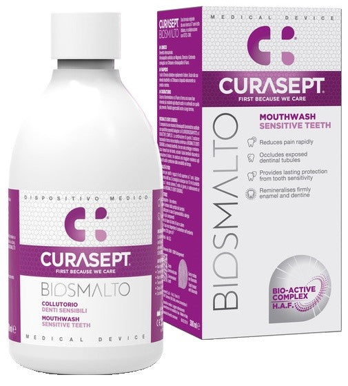 curasept curasept biosmalto collutorio denti sensibili 300 ml curasept ean 8056746070892