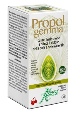 aboca propolgemma bambini 45 compresse orosolubili 480 mg aboca ean 8032472022640
