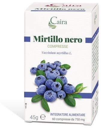 caira mario lab caira mirtillo nero 60 compresse