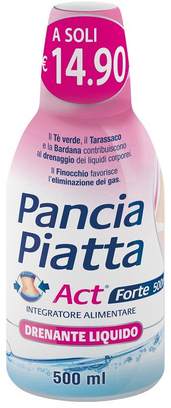 ff pancia piatta act forte drenante liquido 500 ml ff ean 8030936400270