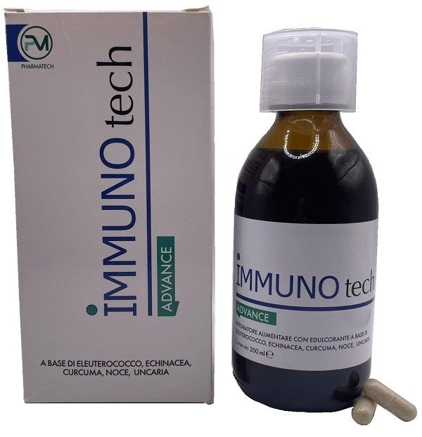 piemme pharmatech immunotech advance 200 ml 20 capsule piemme pharmatech