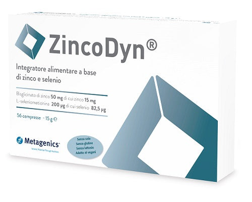 metagenics belgium zincodyn 56 compresse metagenics ean 5400433227367