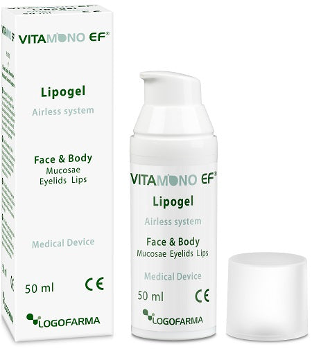 logofarma trattamento topico cutanep vitamono ef lipogel 50 ml logofarma ean 8050043650047
