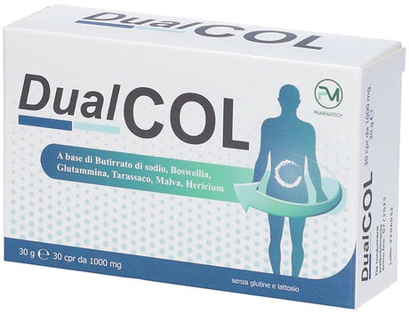 piemme pharmatech dualcol 30 compresse piemme pharmatech