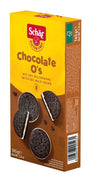 schar due schar chocolate os biscotti al cacao con crema al latte 165 g schar ean 8008698005231