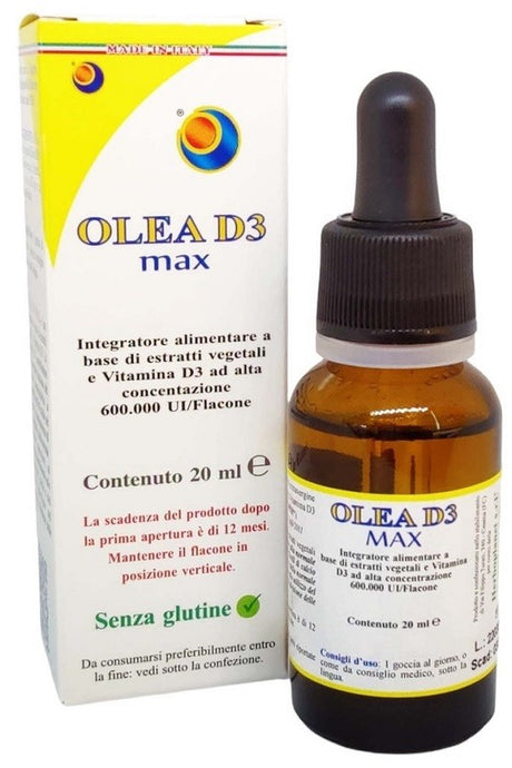 herboplanet olea d3 max gocce 20 ml herboplanet ean 8032185011610