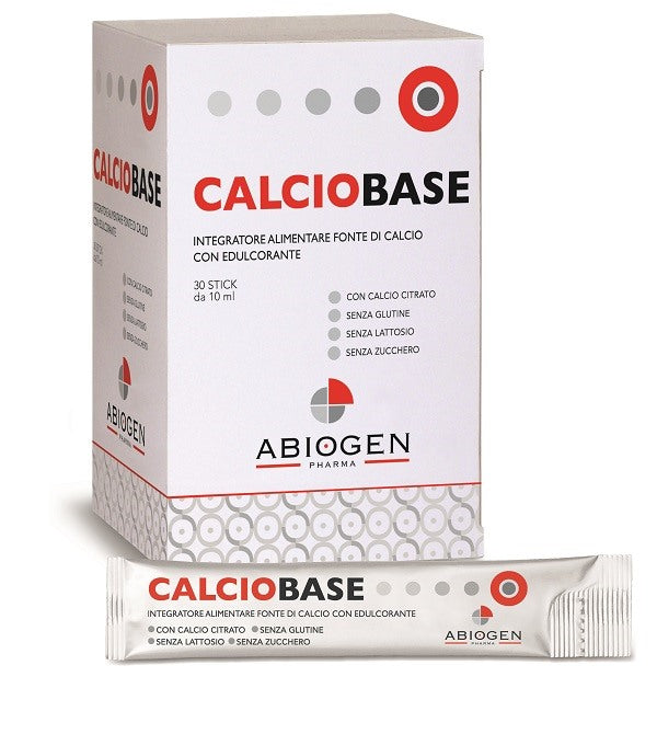 abiogen pharma calciobase 30 stick da 10 ml abiogen ean 8056515860341