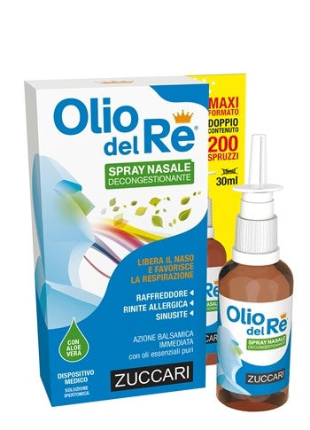 zuccari olio del re spray nasale 30 ml zuccari ean 8026380608188