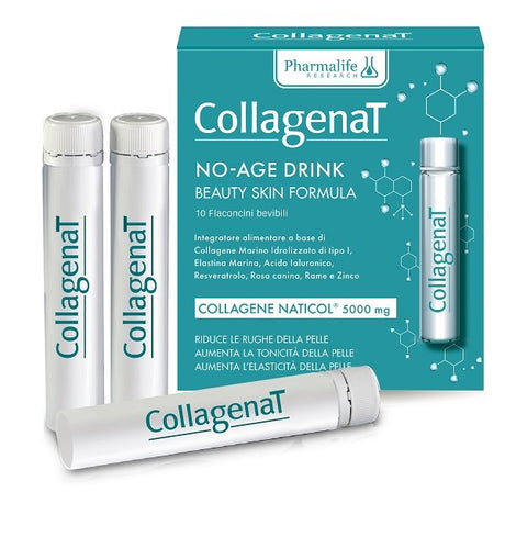 pharmalife research collagenat no age 10 flaconcini da 25 ml ean 8051128630169