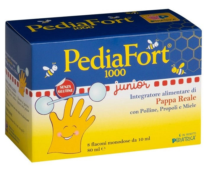 pediatrica pediafort 1000 8 flaconcini 10 ml pediatrica ean 8051160660124