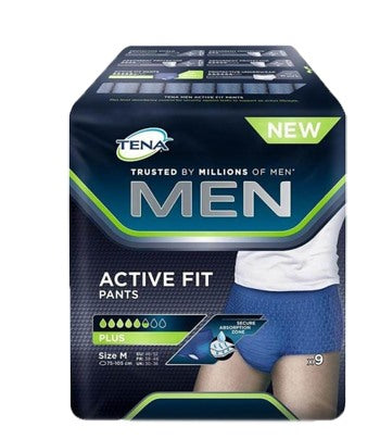 essity pull up uomo tena men pants active fit m 9 pezzi tena ean 7322540887624