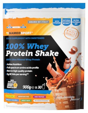 named sport 100 whey protein shake milk chocolate 900 g named ean 8054956342822