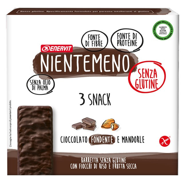 enervit nientemeno bar fondente mandorle 3 x 33 g enervit ean 8007640925245