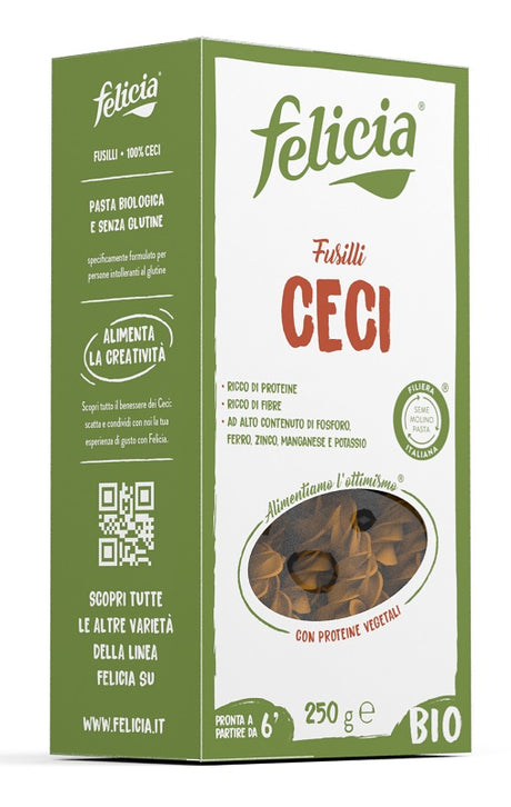 andriani felicia bio fusilli ceci 250 g ean 8032804430846
