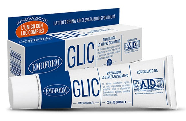 polifarma benessere emoform glic dentifricio 75 ml emoform ean 8056772951202