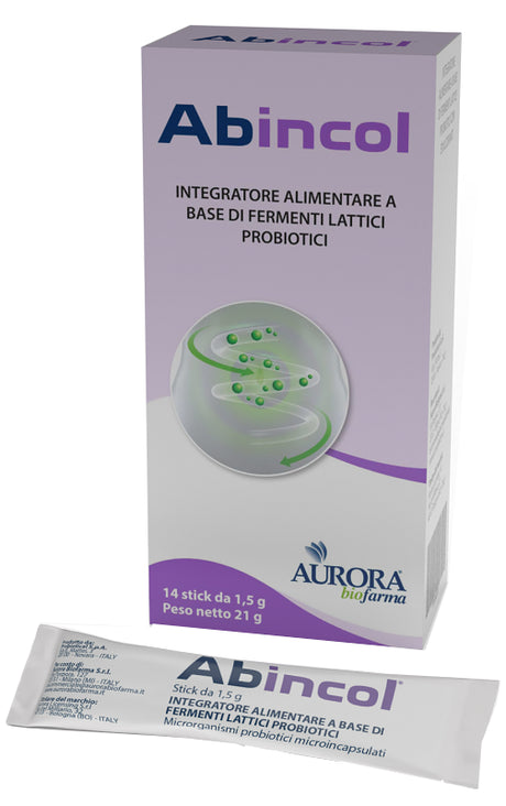 aurora biofarma abincol 14 stick orosolubili