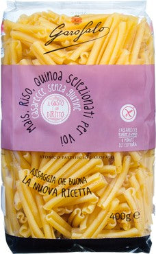 rarifarm garofalo casarecce senza glutine 400 g pastificio garofalo ean 8000139929779