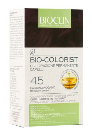ganassini health care bioclin bio colorist 45 castano mogano bioclin ean 8050444856895