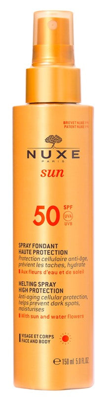 nuxe nuxe sun spray solare viso e corpo alta protezione spf50 150 ml nuxe ean 3264680012525
