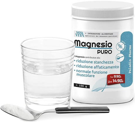 paladin pharma sanavita magnesio puro 150 g santanna ean 8052049551298