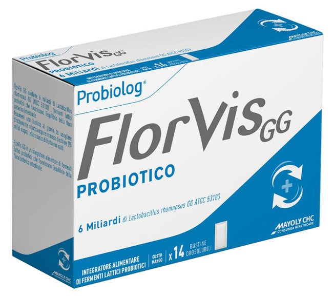 mayoly italia s p a florvis gg 14 bustine orosolubili gusto mango florvis ean 3701427900207