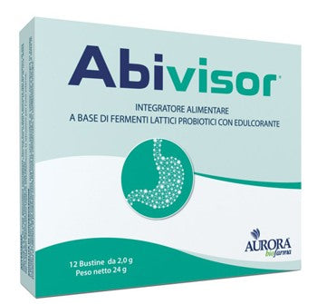 aurora biofarma abivisor 12 bustine da 2 g aurora