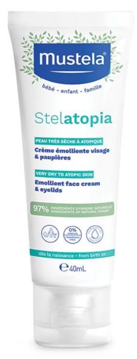 lab expanscience italia mustela stelatopia crema emolliente viso 40 ml mustela ean 3504105031572