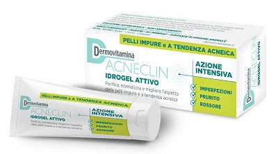 pasquali dermovitamina dermovitamina acneclin idrogel attivo azione intensiva 40 ml dermovitamina ean 8032738385236