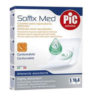 pikdare spa cerotto in tnt adesivo con compressa assorbente pic soffix med 15x10 cm pic ean 8058090015154