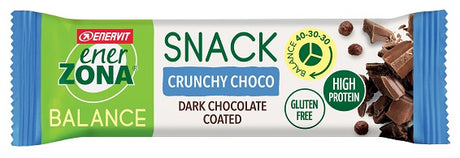 enervit enerzona snack crunchy choco 33 g enervit ean 8007640825088